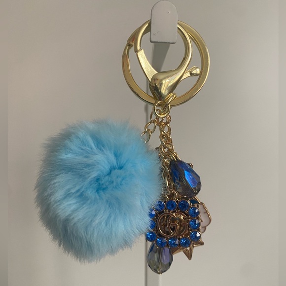 Unbranded Handmade Repurposed Luxury Bag Charm Keychain - Picture 4 of 5